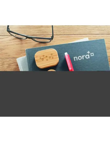 Auriculares TWS estuche bambú Ecológico Personalizado 7MO6780