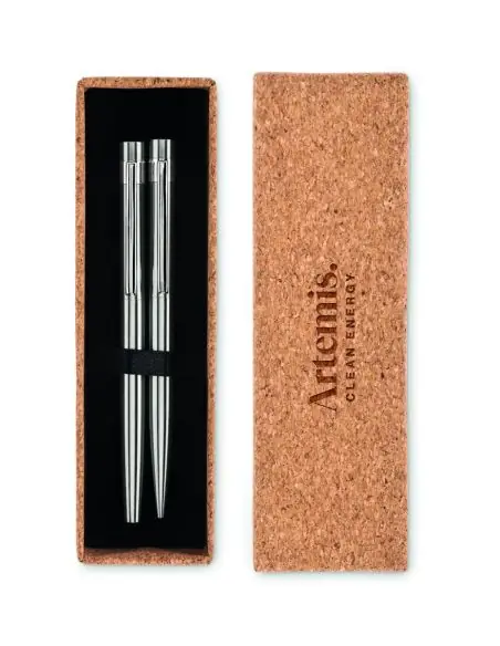 Bolígrafo acero inox reciclado Ecológico Personalizado 7MO6795