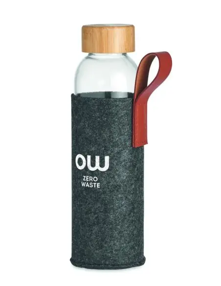 Botella de vidrio 500 ml Ecológica Personalizada 7MO6800