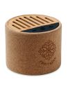 Altavoz redondo de corcho Ecológico Personalizado 7MO6819 - Imagen 3