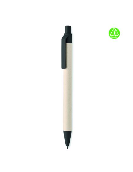 Papel reciclado/ bolígrafo PLA Ecológico Personalizado 7MO6822