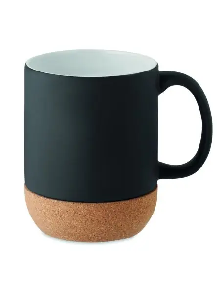 Taza cerámica corcho 300 ml Ecológica Personalizada 7MO6839