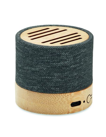 Altavoz inalámbrico RPET bambú Ecológico Personalizado 7MO6847
