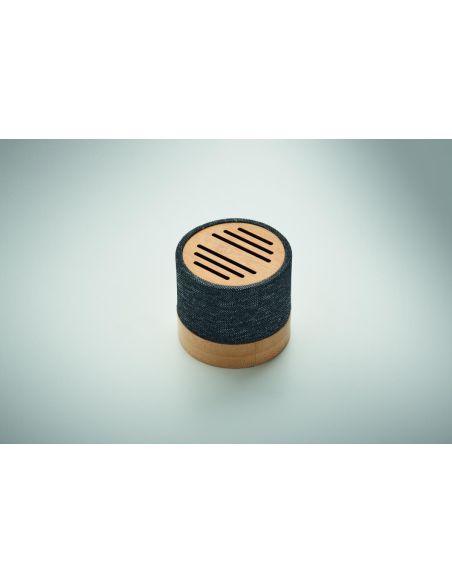 Altavoz inalámbrico RPET bambú Ecológico Personalizado 7MO6847