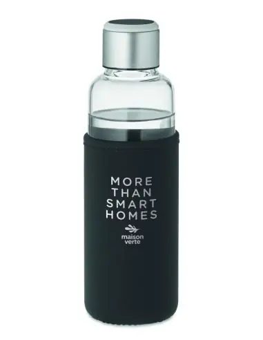 Botella de vidrio con sensor Ecológica...