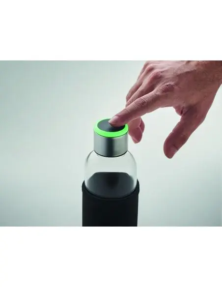 Botella de vidrio con sensor Ecológica Personalizada 7MO6858