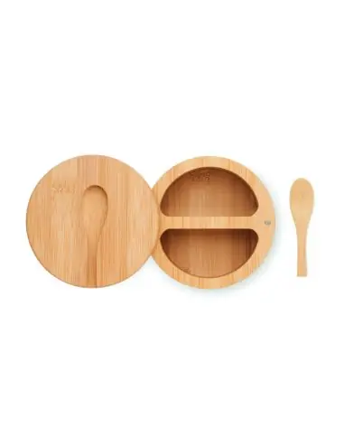 Salero y pimentero de bambú Ecológico...