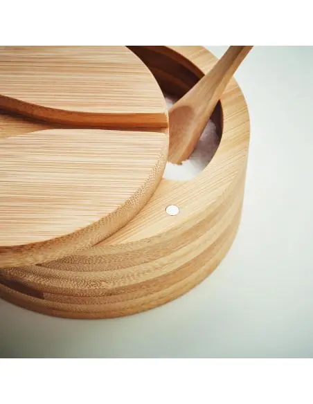 Salero y pimentero de bambú Ecológico Personalizado 7MO6951