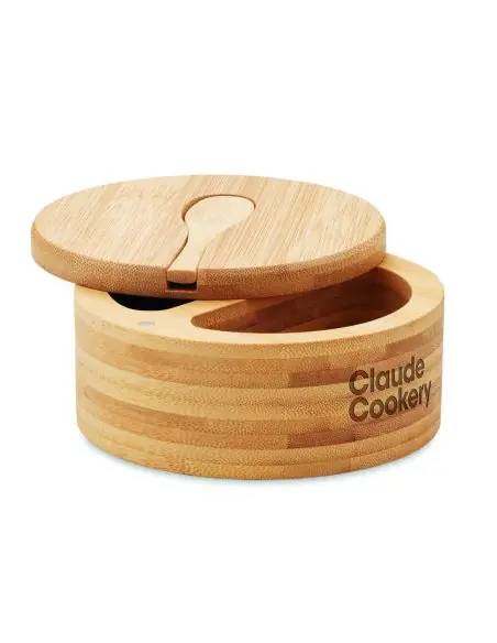 Salero y pimentero de bambú Ecológico Personalizado 7MO6951