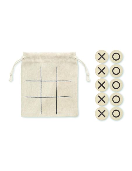 Tres en raya de madera Ecológica Personalizada 7MO6954