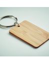 Llavero rectangular de bambú Ecológico Personalizado 7MO6978 - Imagen 4