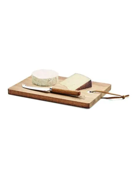 Set tabla quesos de acacia Ecológica Personalizada 7MO6984