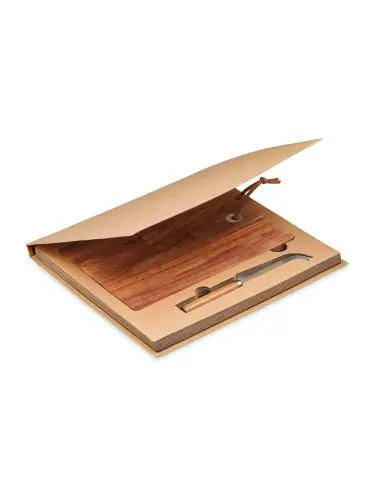 Set tabla quesos de acacia Ecológica...