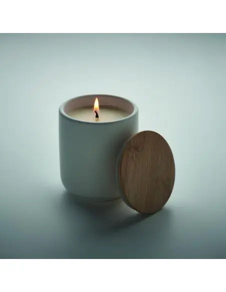 Vela de cera vegetal 200 gr Ecológica Personalizada 7MO6986