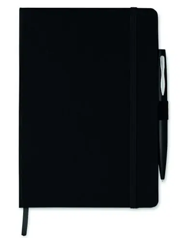 Libreta A5 con bolígrafo Ecológica...