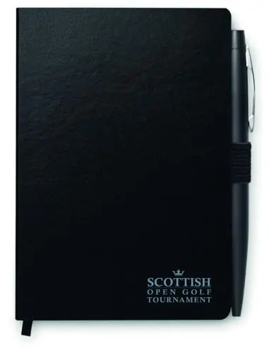 Libreta A5 con bolígrafo Ecológica...