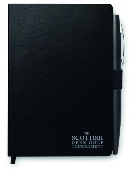 Libreta A5 con bolígrafo Ecológica Personalizada 7MO8108