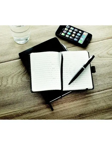Libreta A5 con bolígrafo Ecológica Personalizada 7MO8108