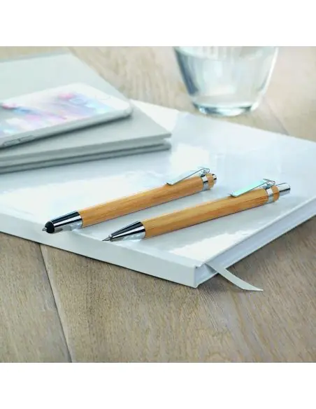 Set de bolígrafo y lápiz Ecológico Personalizado 7MO8111