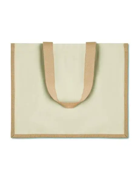 Bolsa de la compra yute y lona Ecológica Personalizada 7MO8967