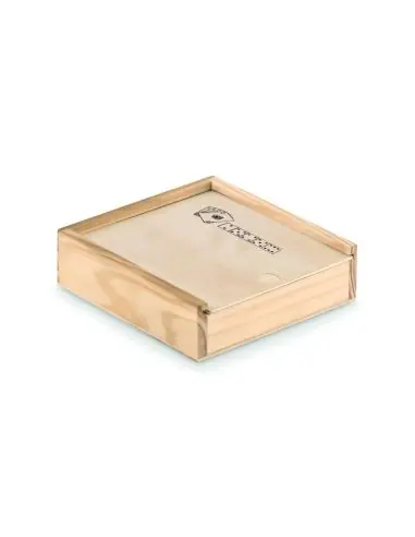 Set de cartas y dados en caja Ecológica...