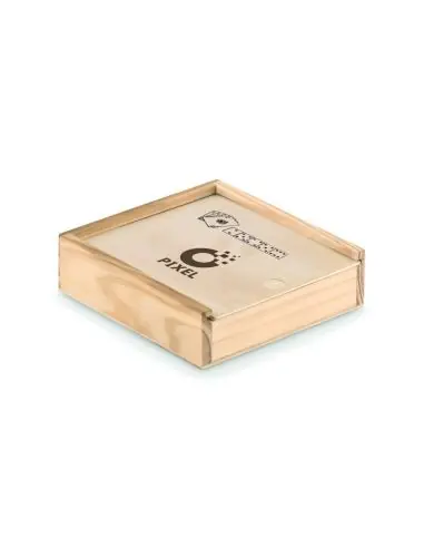 Set de cartas y dados en caja Ecológica...