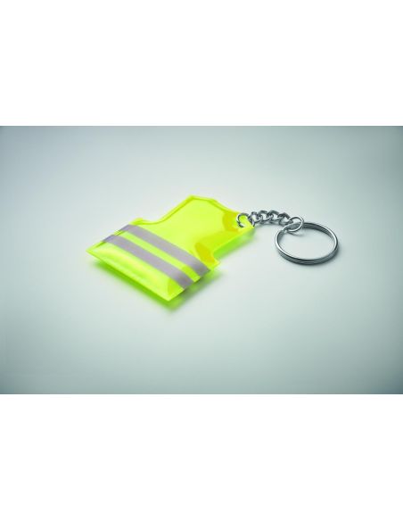 Llavero chaleco reflectante Ecológico Personalizado 7MO9199