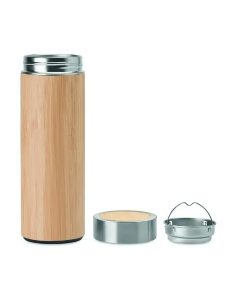 Termo de bambú de doble capa Ecológico Personalizado 7MO9421