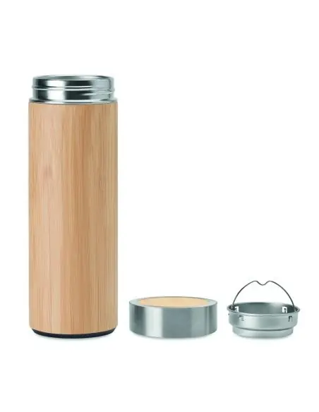 Termo de bambú de doble capa Ecológico Personalizado 7MO9421