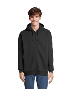 Sudadera cremallera algodón poliéster reciclado