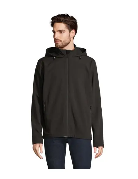 RACE MEN HOODED JACKET Ecológico Personalizado 7S04447