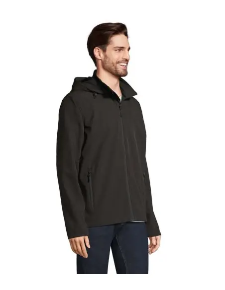 RACE MEN HOODED JACKET Ecológico Personalizado 7S04447