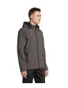 RACE MEN HOODED JACKET Ecológico Personalizado 7S04447 - Imagen 6