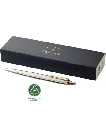Parker bolígrafo de acero inoxidable (tinta azul) Ecológico Personalizado 6107025