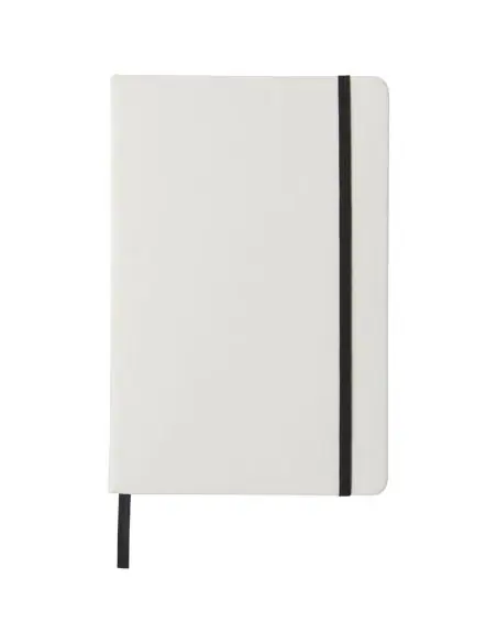 Libreta A5 blanca con cinta de color Ecológica Personalizada 6107135
