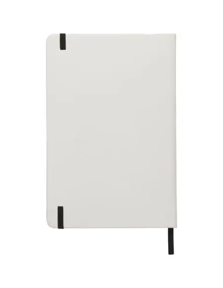 Libreta A5 blanca con cinta de color Ecológica Personalizada 6107135