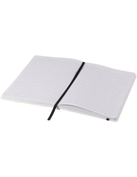 Libreta A5 blanca con cinta de color Ecológica Personalizada 6107135
