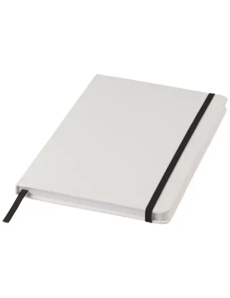 Libreta A5 blanca con cinta de color Ecológica Personalizada 6107135