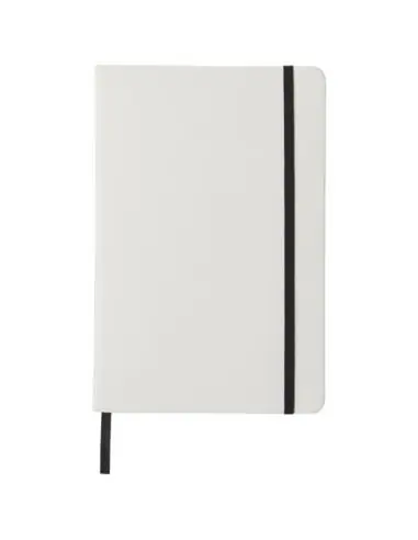 Libreta A5 blanca con cinta de color Ecológica...