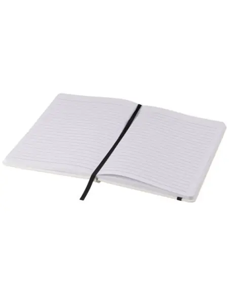Libreta A5 blanca con cinta de color Ecológica Personalizada 6107135