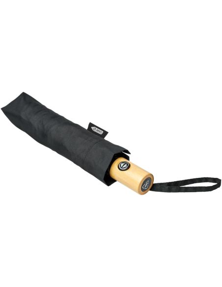 Paraguas automático plegable material reciclado PET de 21Bo" Ecológico Personalizado 6109143