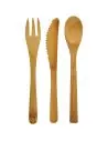 Juego de cubiertos de bambú Ecológico Personalizado 6112995 - Imagen 2