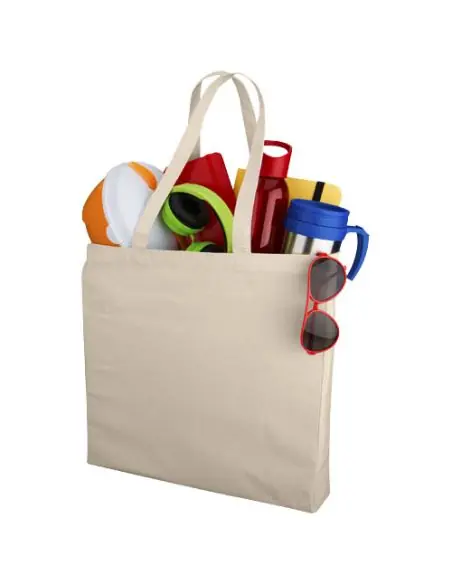 Bolsa Tote de algodón 220 g/m² con asas largas Ecológica Personalizada 6120135