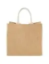 Bolsa Tote de yute con bordes contrastados Ecológica Personalizada 6120182 - Imagen 11