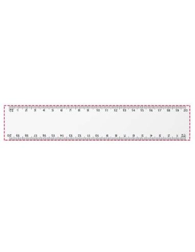 Regla flexible de 20 cm Ecológica Personalizada...