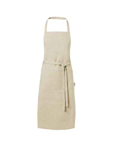 Delantal de algodón reciclado de 200 g/m²...
