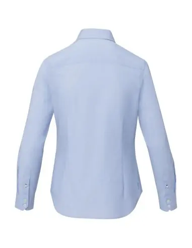 Camisa orgánica de manga larga para mujer...