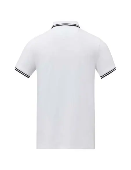 Polo de manga corta con ribete para hombre Ecológico Personalizado 638108