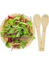 Ensaladera y cubiertos de bambú Ecológica Personalizada 6113268 - Imagen 3