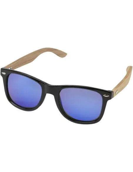 Gafas de sol polarizadas con cristal de espejo de PET reciclado/madera en caja de regalo Ecológica Personalizada 6127002
